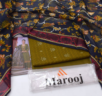 LAWN 3PC By Marooj